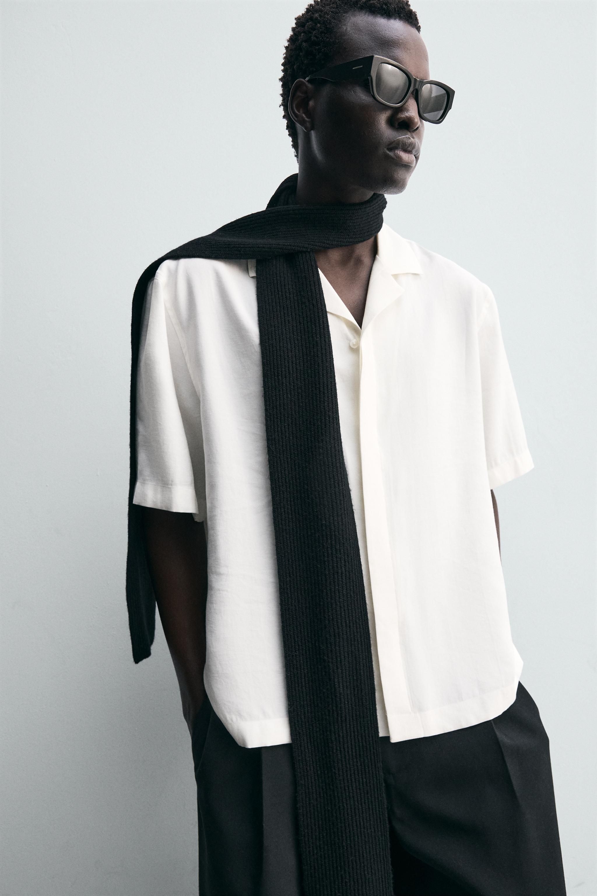 RELAXED FIT FLOWY SHIRT